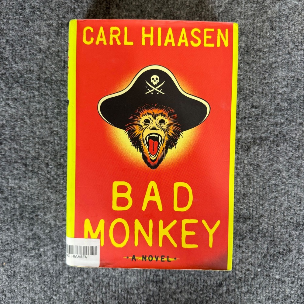 Bad Monkey by Carl Hiaasen Novel Fiction‎ Hardcover Book New